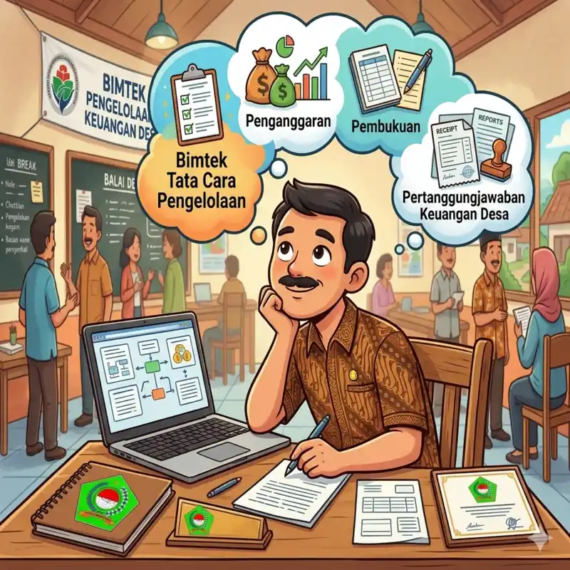 Bimtek Pengelolaan, Penganggaran, Pertanggungjawaban Desa